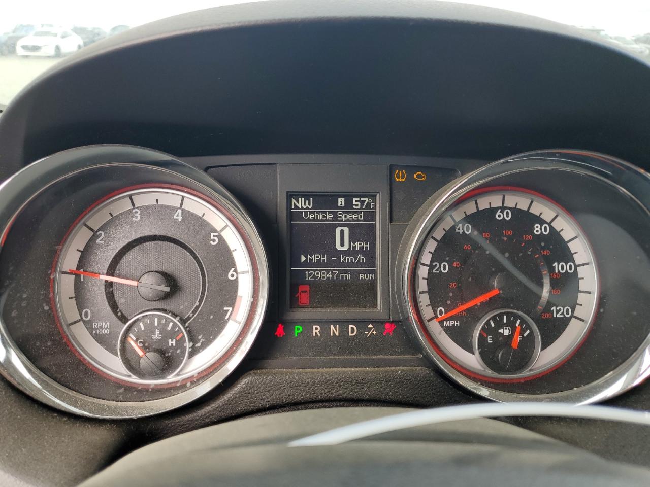 2013 Dodge Caravan VIN 2C4RDGCG8DR655743 Copart auction photo, mechanical damage thumbnail 9