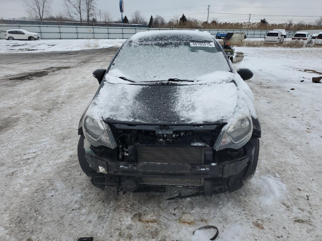 2013 KIA Rio VIN KNADM4A38D6292258 Copart auction photo, vandalism / front end damage thumbnail 5