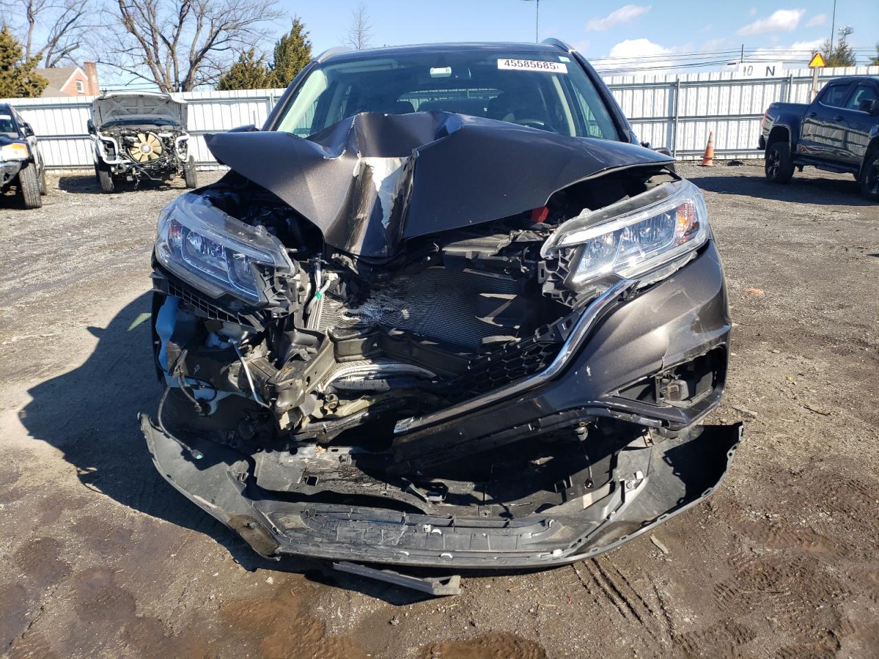 2016 Honda CR-V VIN 2HKRM4H76GH683226 Copart auction photo, front end / minor dent/scratches damage thumbnail 5