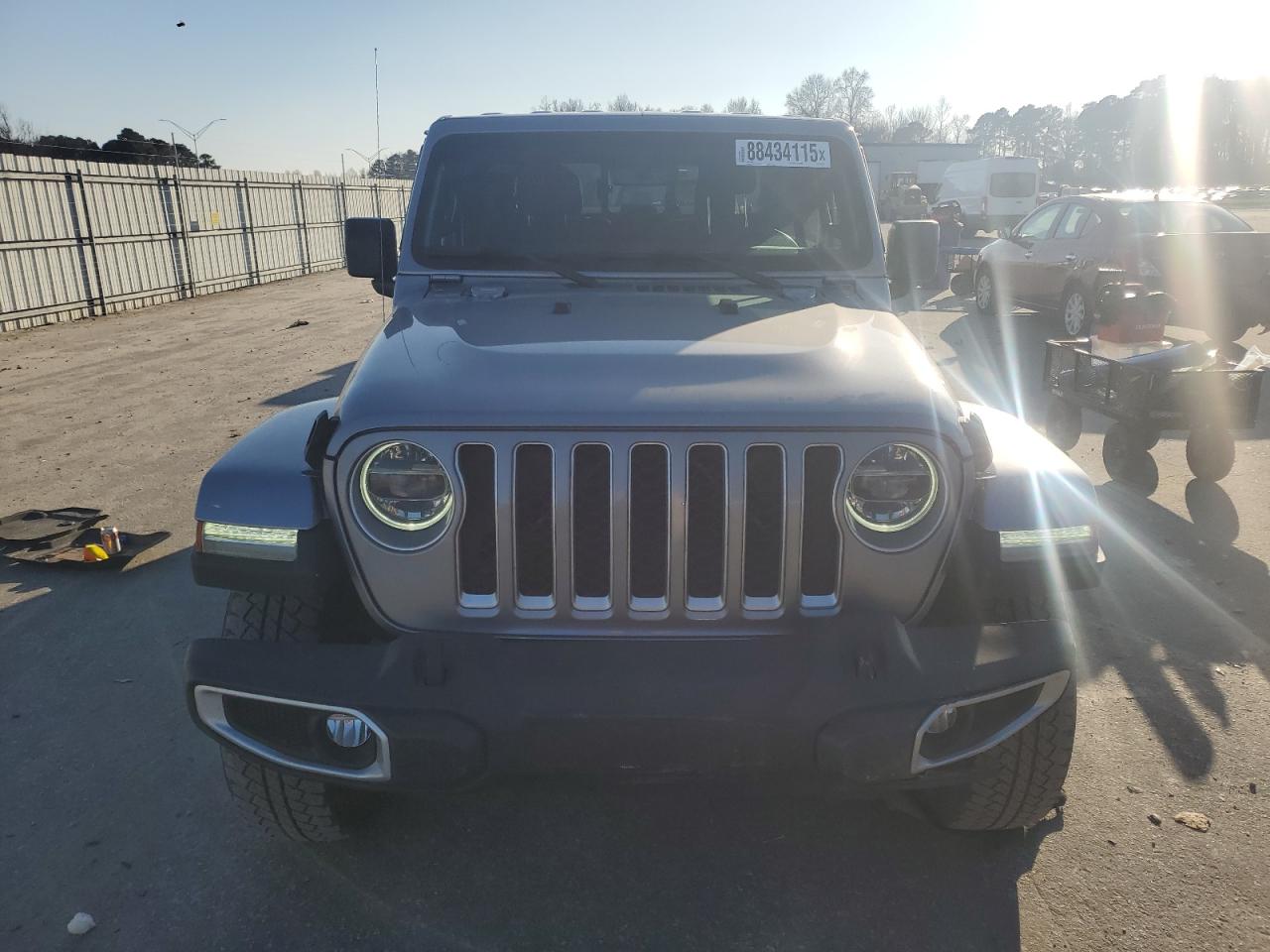 2021 Jeep Gladiator VIN 1C6HJTFG5ML507722 Copart auction photo, all over / undercarriage damage thumbnail 5