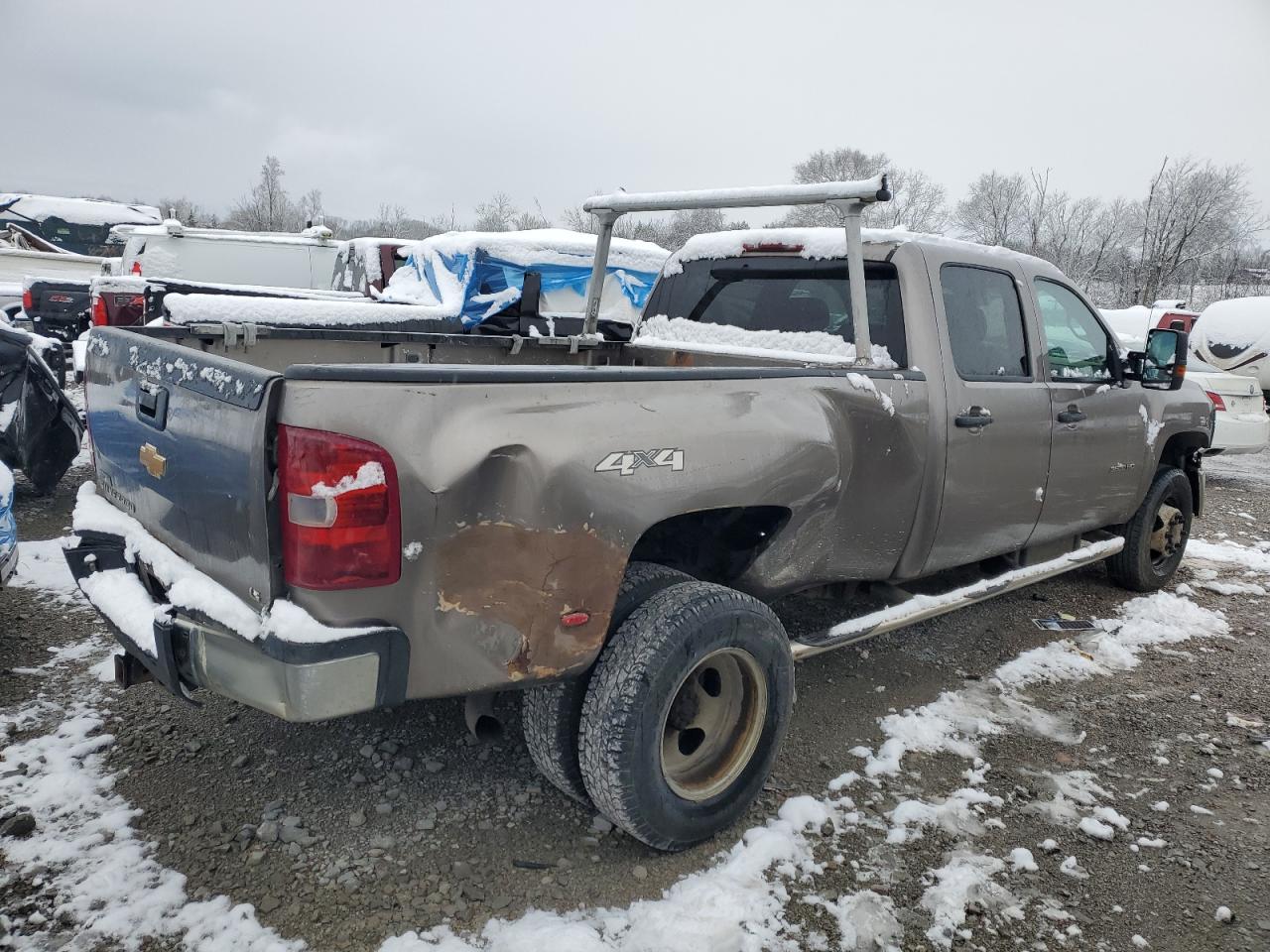 2012 Chevrolet Silverado VIN 1GC4KZC87CF203101 Copart auction photo, all over damage thumbnail 3