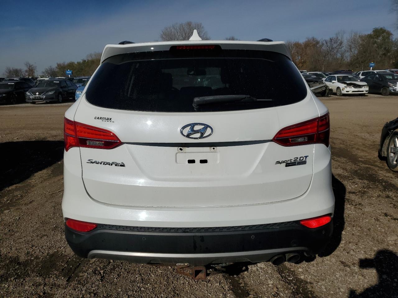 2015 Hyundai Santa Fe VIN 5XYZWDLA2FG252790 Copart auction photo, side damage thumbnail 6