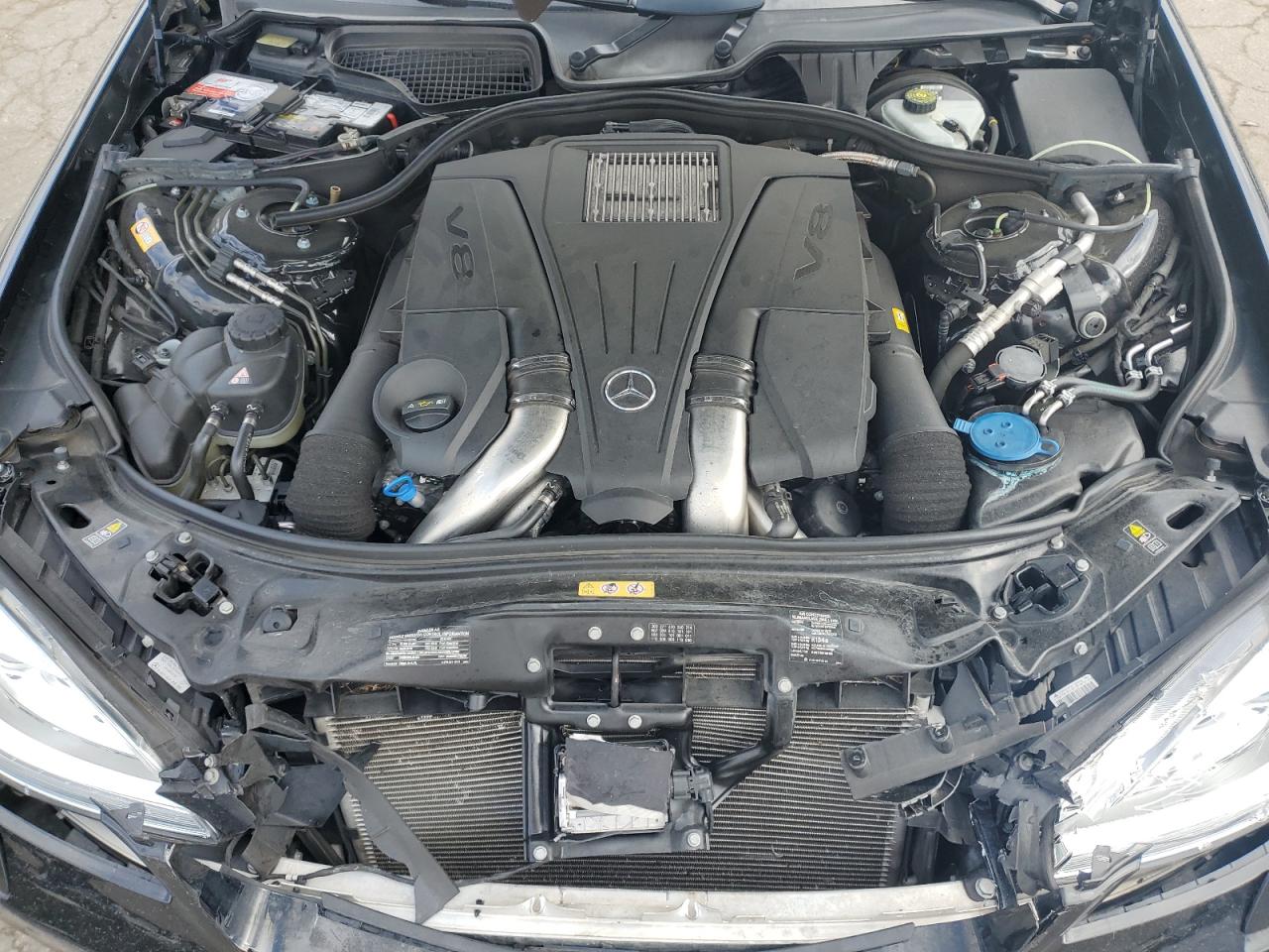 2013 Mercedes-Benz S-klasse VIN WDDNG7DB9DA534075 Copart auction photo, front end damage thumbnail 11