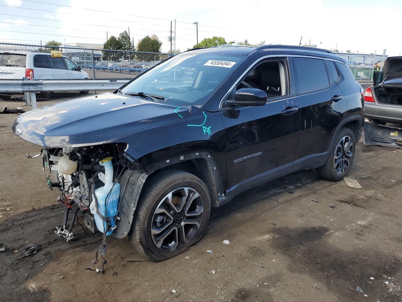 2022 Jeep Compass VIN 3C4NJDCB5NT205797
