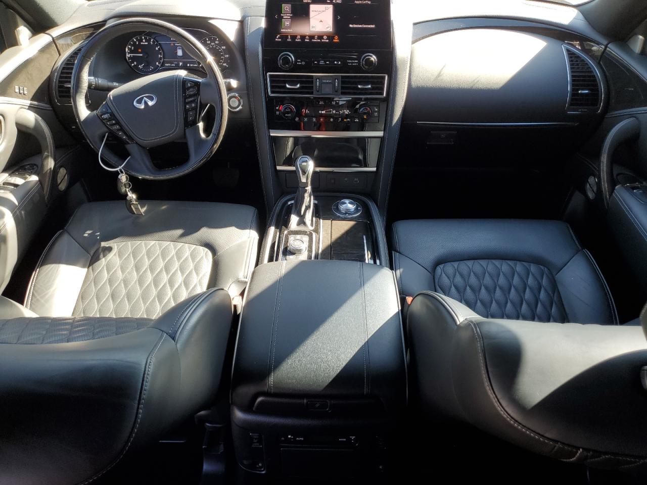 2024 Infiniti QX80 VIN JN8AZ2BE4R9326458 Copart auction photo, front end damage thumbnail 8