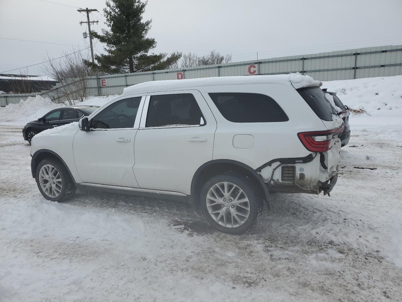 2016 Dodge Durango VIN 1C4RDJDG8GC362000 Copart auction photo, rear end / minor dent/scratches damage thumbnail 2
