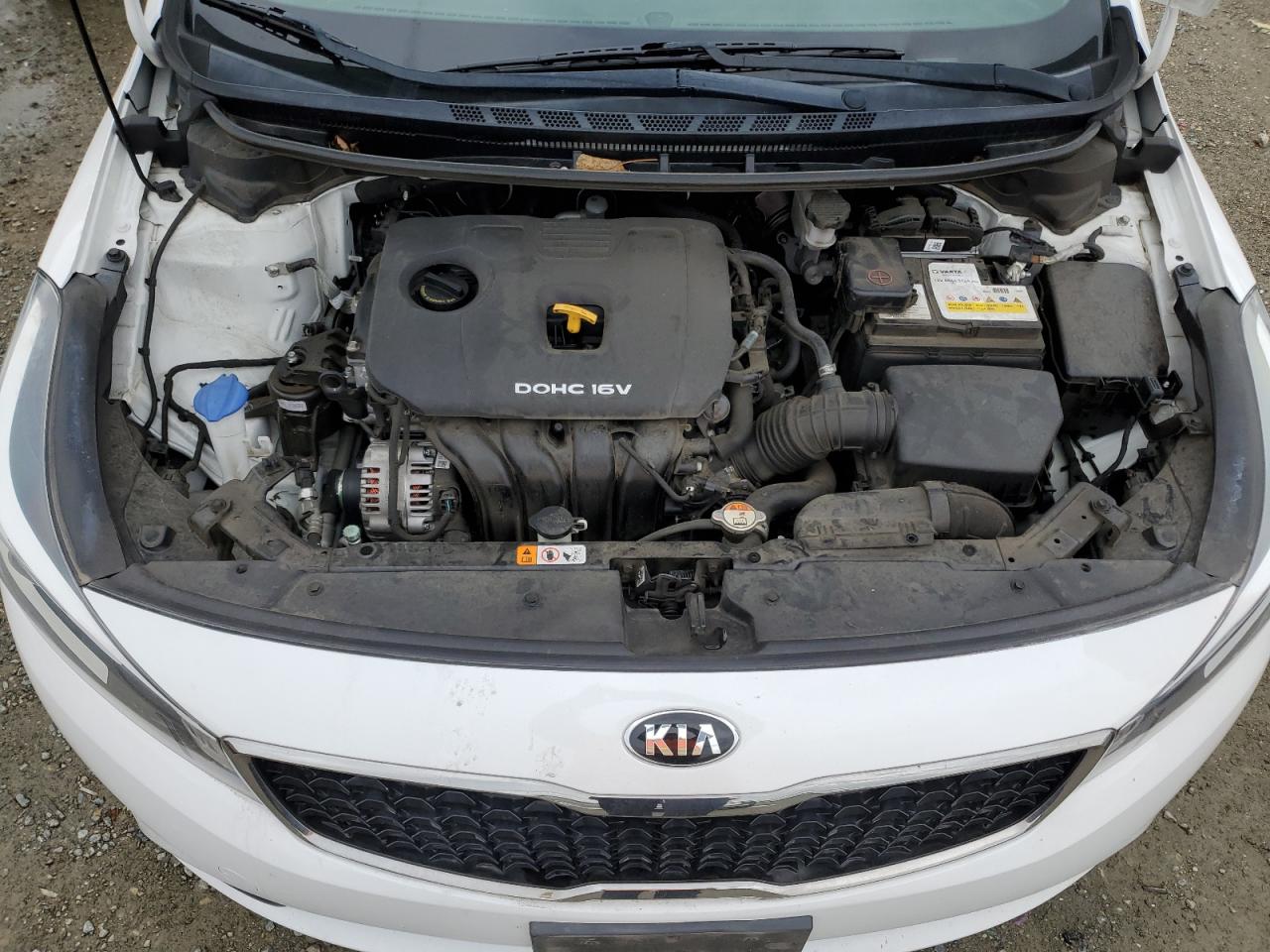 2018 KIA Forte VIN 3KPFL4A71JE202780 Copart auction photo, side damage thumbnail 11