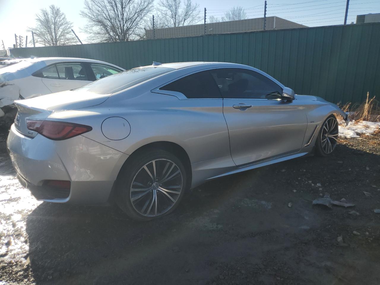 2018 Infiniti Q60 VIN JN1EV7EL8JM392497 Copart auction photo, front end damage thumbnail 3