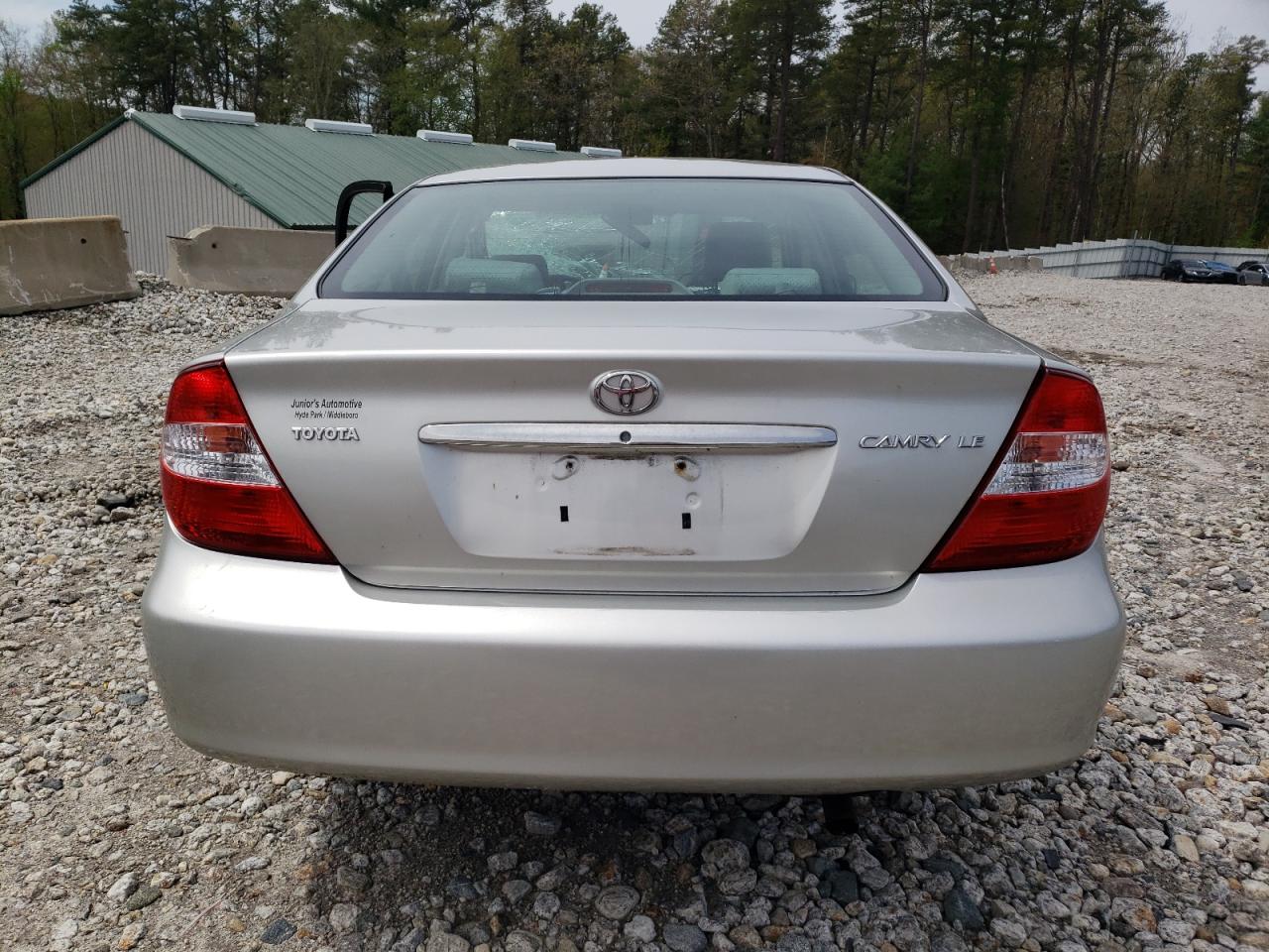 2004 Toyota Camry VIN 4T1BE32K04U797919 Copart auction photo, side / front end damage thumbnail 6