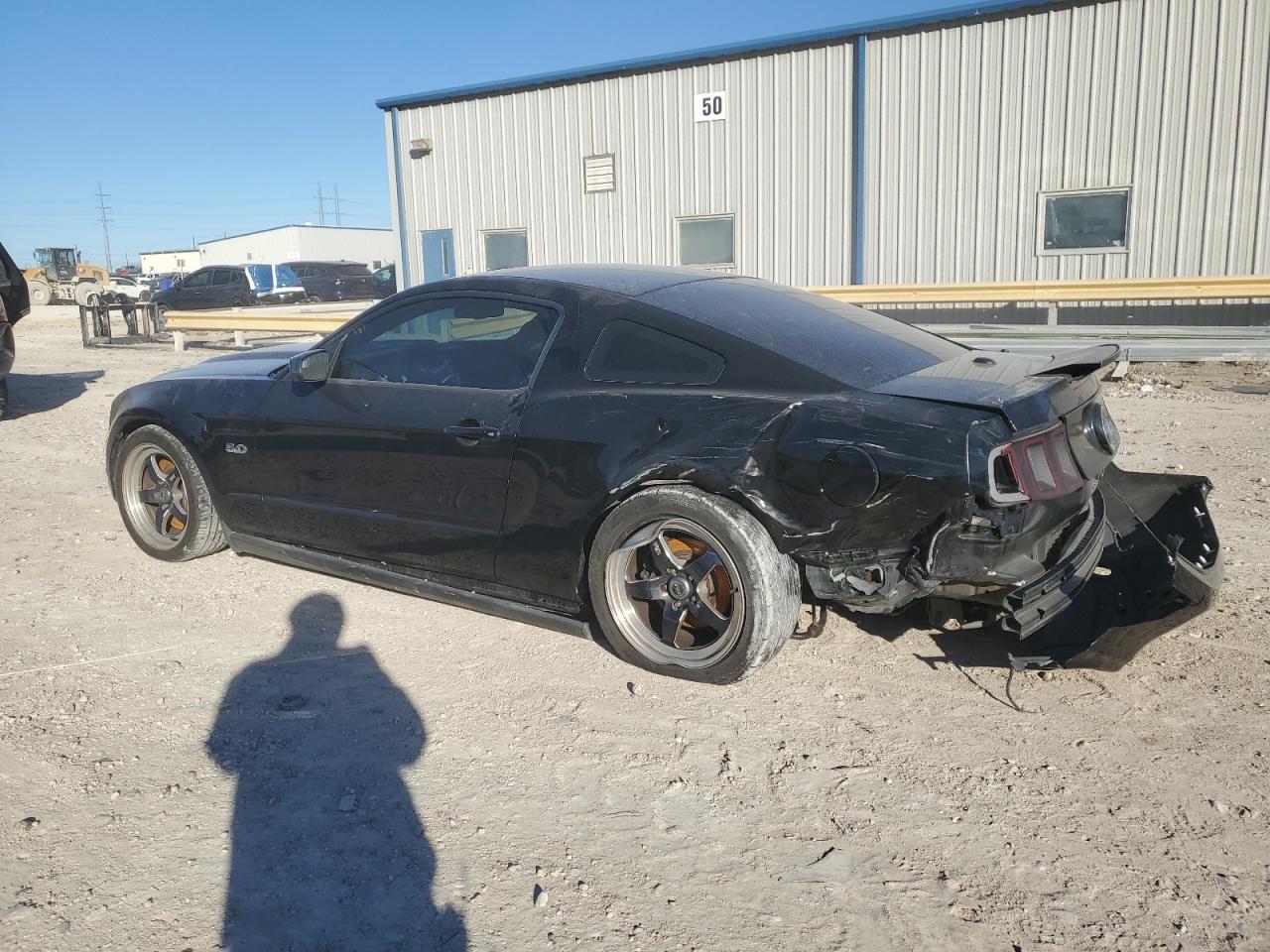 2012 Ford Mustang VIN 1ZVBP8CF3C5263767 Copart auction photo, rear end / front end damage thumbnail 2