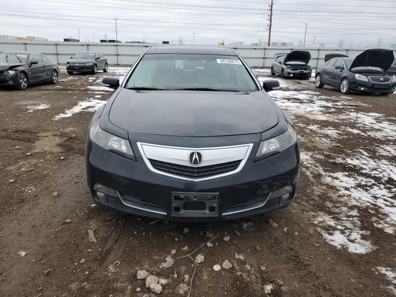 2013 Acura TL VIN 19UUA8F29DA003356 Copart auction photo, side damage thumbnail 5