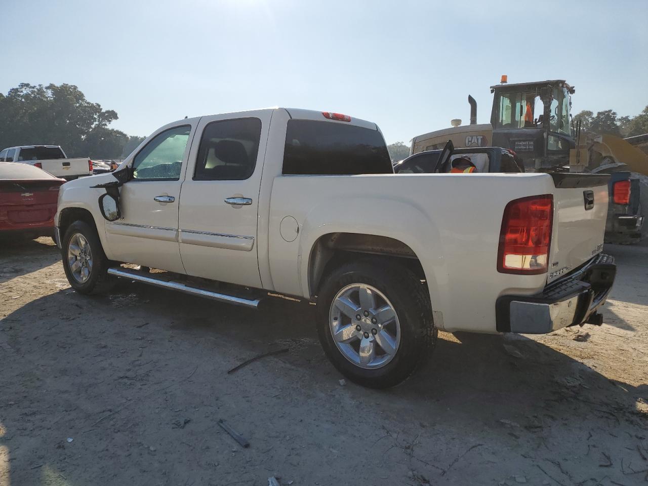 2012 GMC Sierra VIN 3GTP1VE07CG116927 Copart auction photo, front end / side damage thumbnail 2