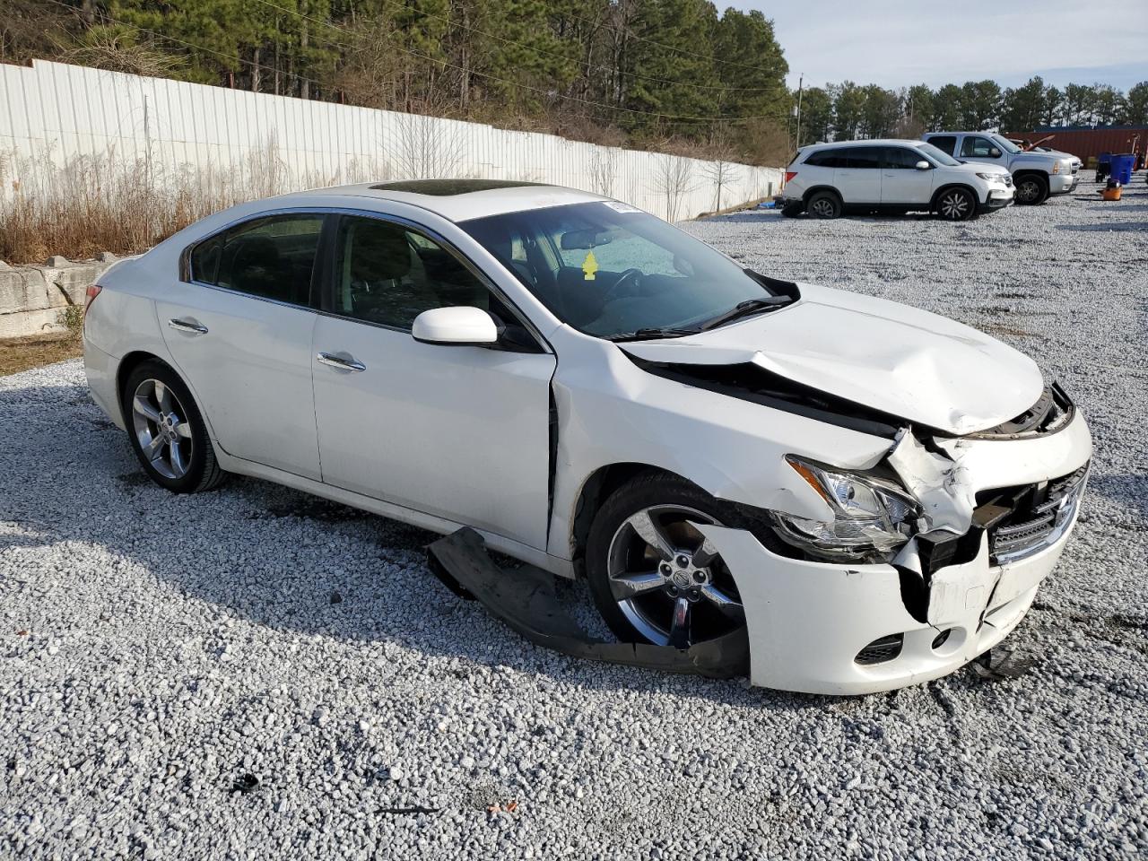 2009 Nissan Maxima VIN 1N4AA51E49C839319 Copart auction photo, front end damage thumbnail 4