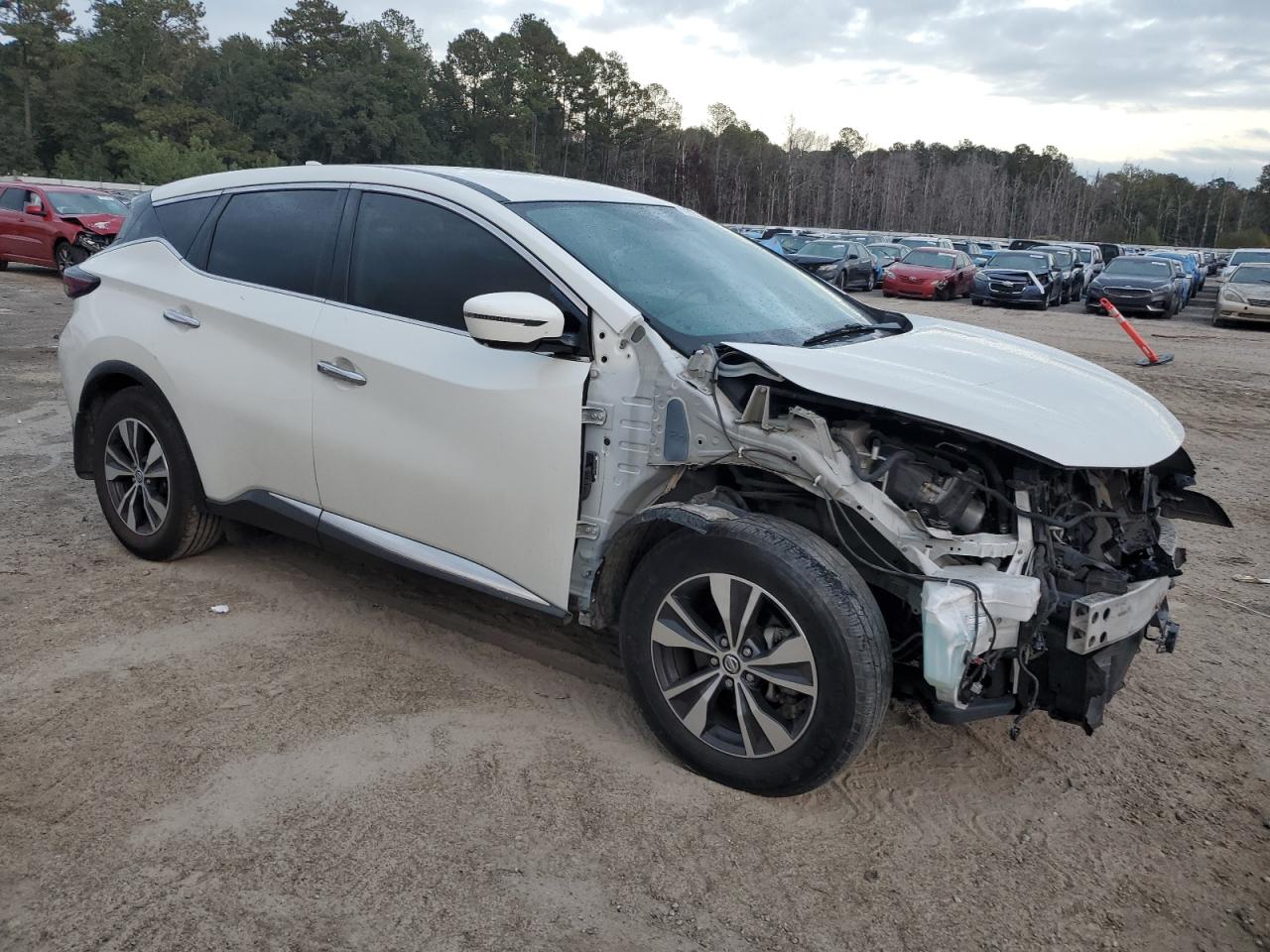 2019 Nissan Murano VIN 5N1AZ2MJ5KN160756 Copart auction photo, front end damage thumbnail 4