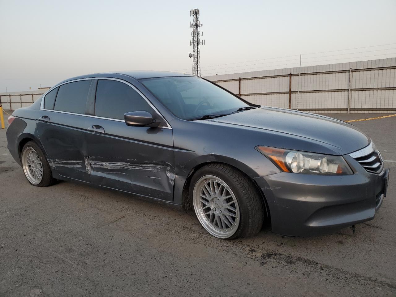 2012 Honda Accord VIN 1HGCP2F3XCA153961 Copart auction photo, front end / side damage thumbnail 4