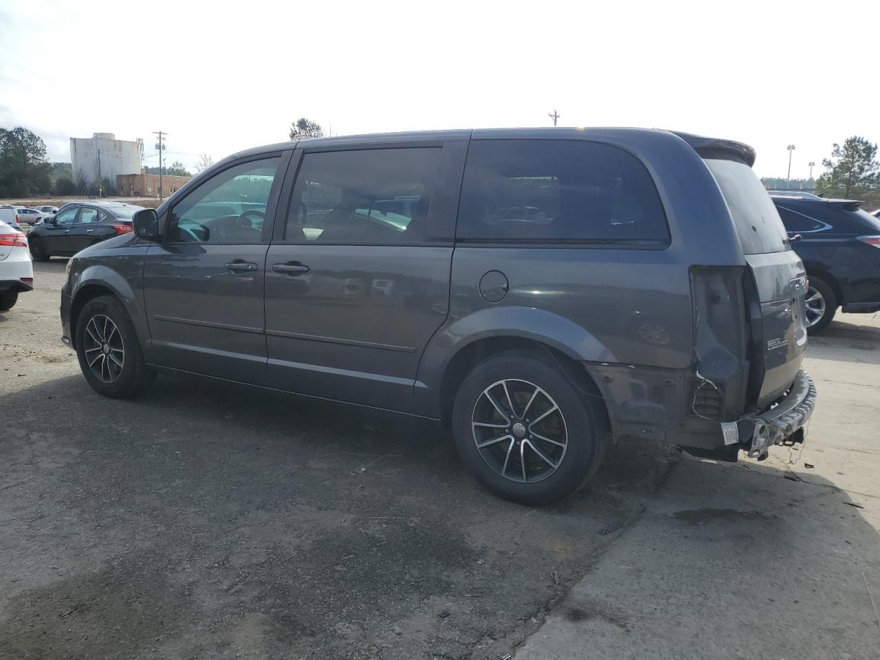 2016 Dodge Caravan VIN 2C4RDGCG7GR372853 Copart auction photo, rear end damage thumbnail 2