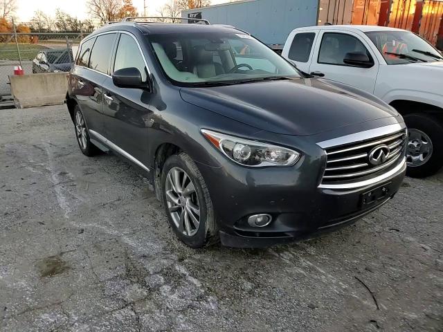 2014 Infiniti QX60 VIN 5N1AL0MMXEC504808 Copart auction photo, rear end damage thumbnail 12