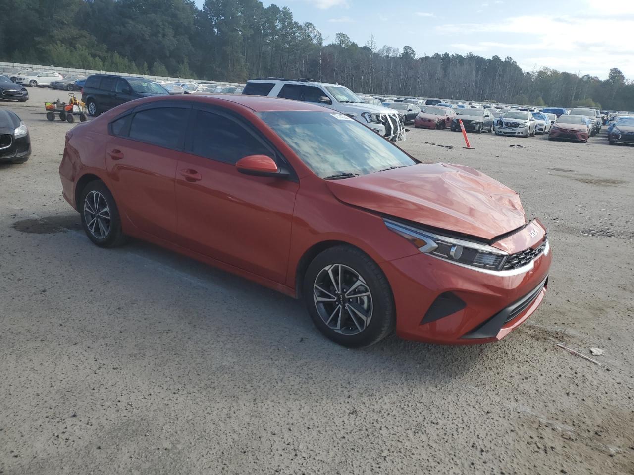 2024 KIA Forte VIN 3KPF24AD0RE729374 Copart auction photo, front end damage thumbnail 4
