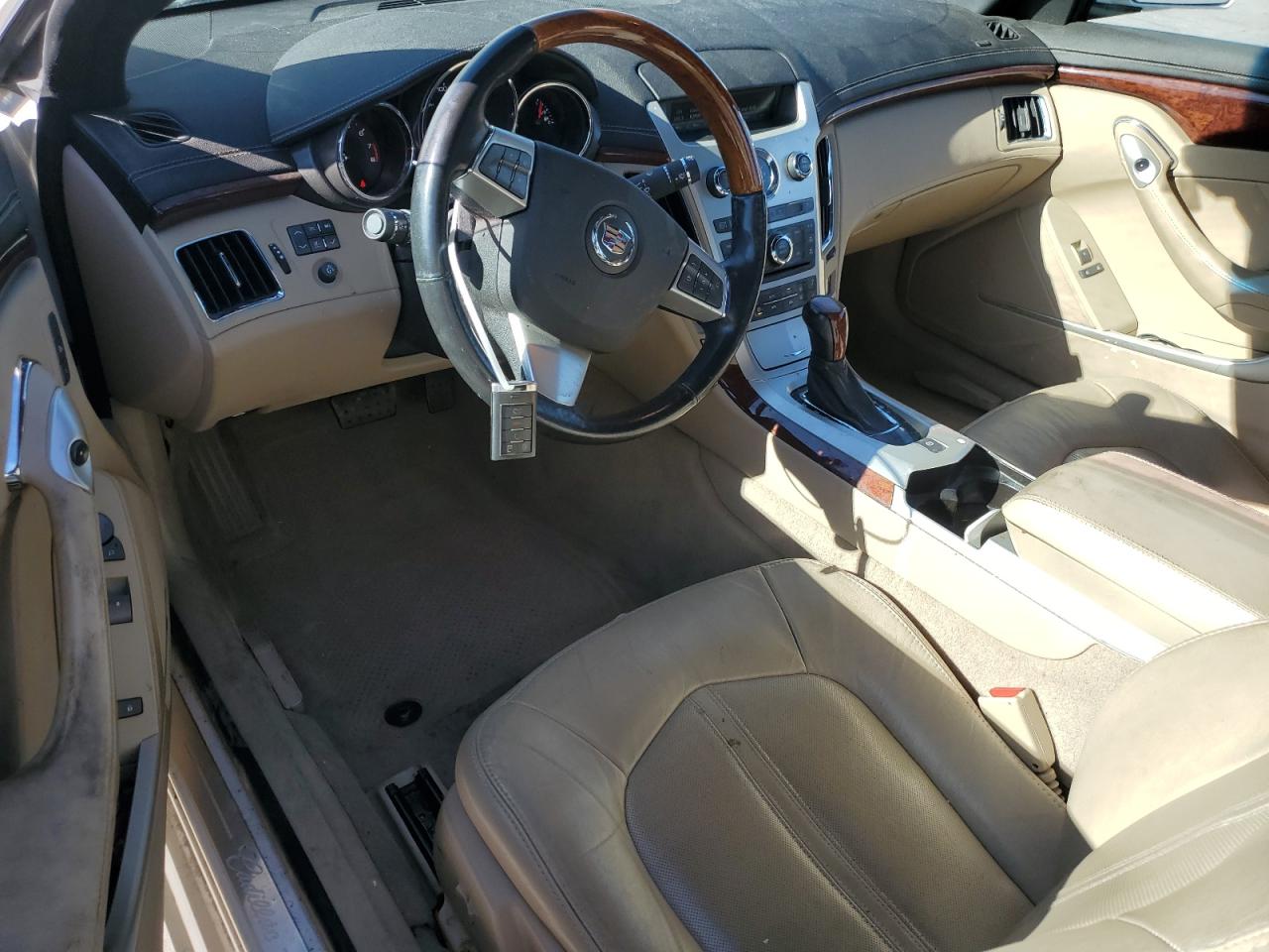 2014 Cadillac CTS VIN 1G6DD1E31E0123783 Copart auction photo, front end / side damage thumbnail 8