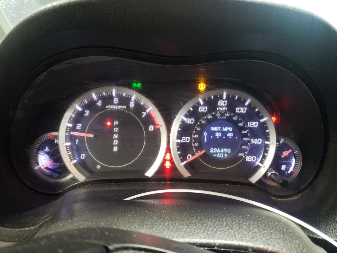 2012 Acura TSX VIN JH4CU2F45CC004859 Copart auction photo, front end damage thumbnail 9