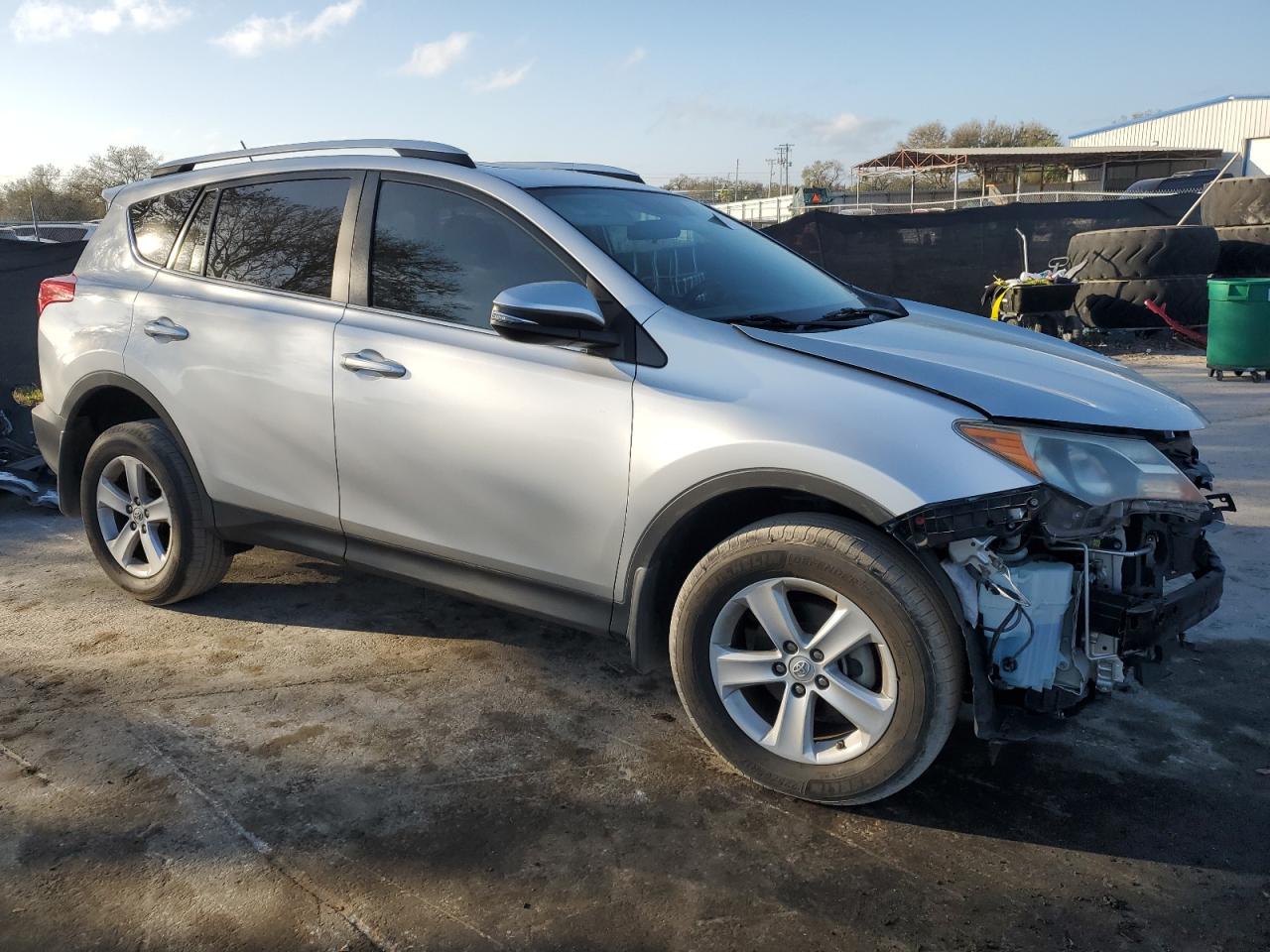 2014 Toyota RAV 4 VIN 2T3WFREV9EW111912 Copart auction photo, front end damage thumbnail 4
