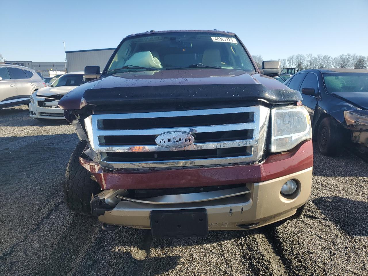2012 Ford Expedition VIN 1FMJU1J5XCEF06107 Copart auction photo, front end damage thumbnail 5