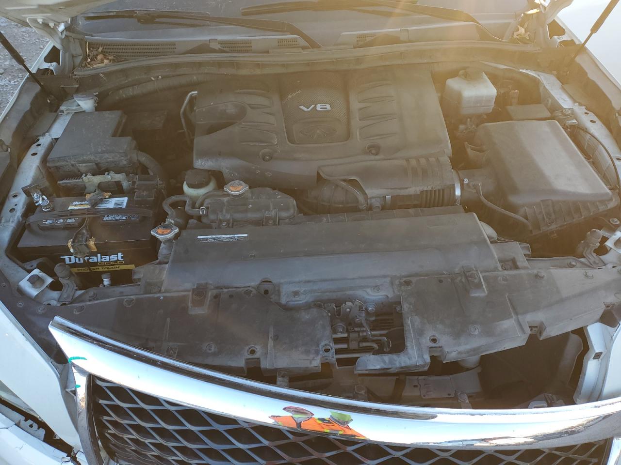 2016 Infiniti QX80 VIN JN8AZ2NF7G9611673 Copart auction photo, front end damage thumbnail 13