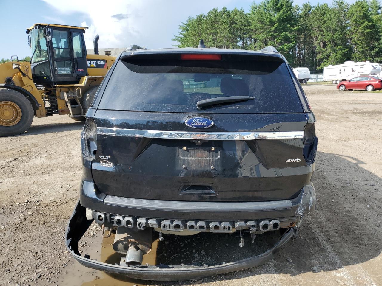 2018 Ford Explorer VIN 1FM5K8D86JGA50260 Copart auction photo, all over damage thumbnail 6