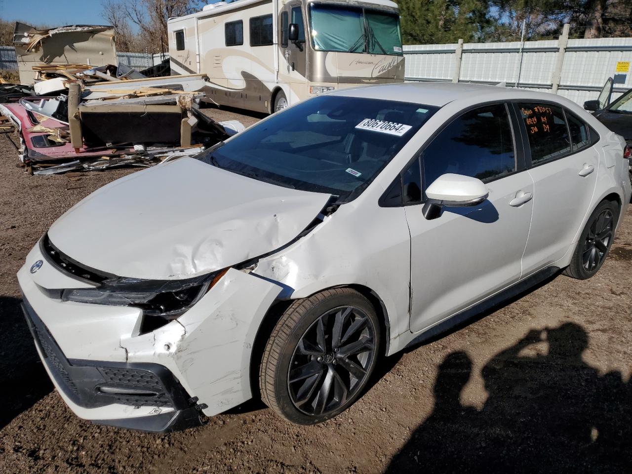 2020 Toyota Corolla VIN 5YFS4RCE2LP033021