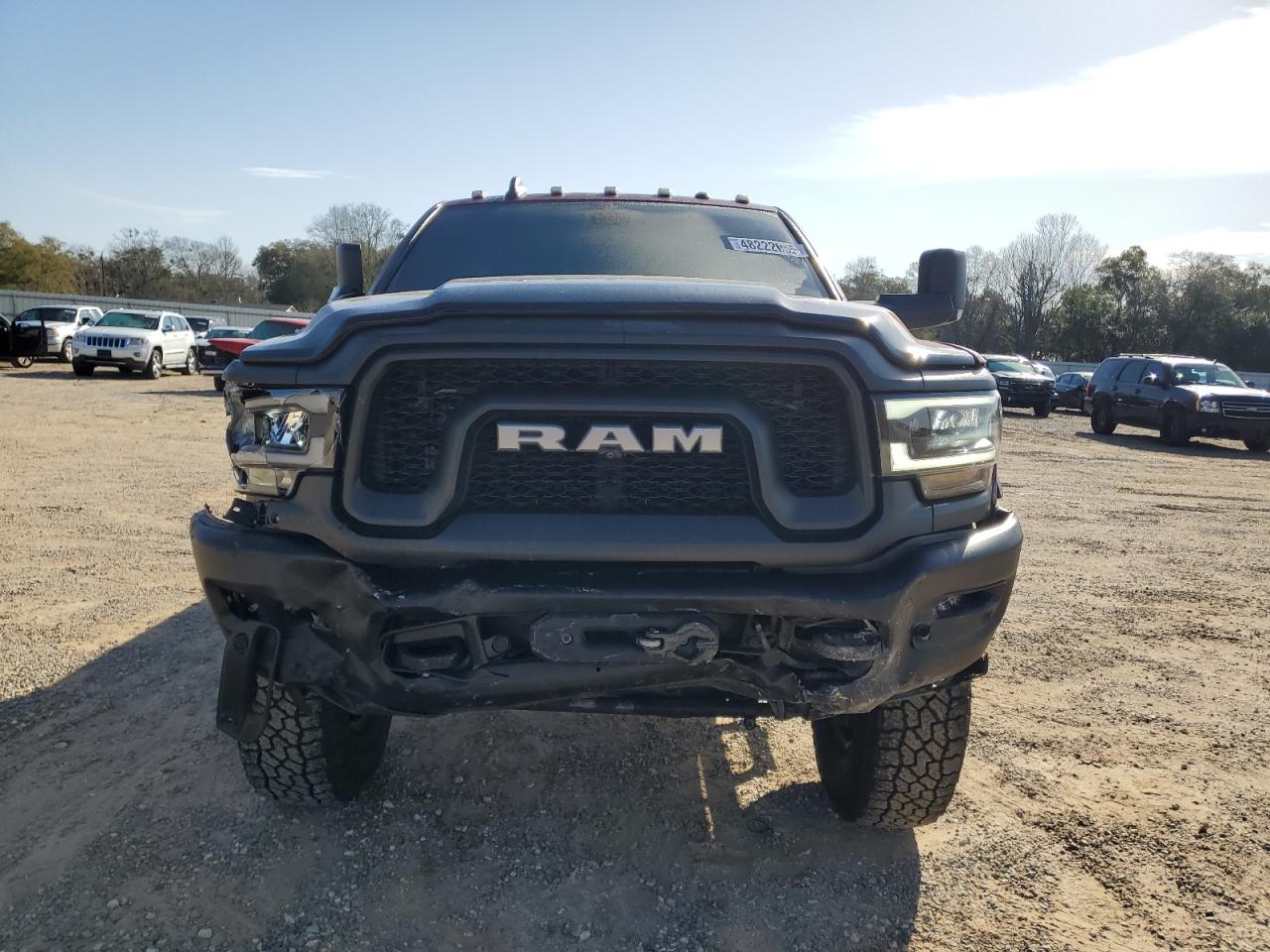 2022 RAM 2500 VIN 3C6TR5EJ2NG111256 Copart auction photo, front end / side damage thumbnail 5