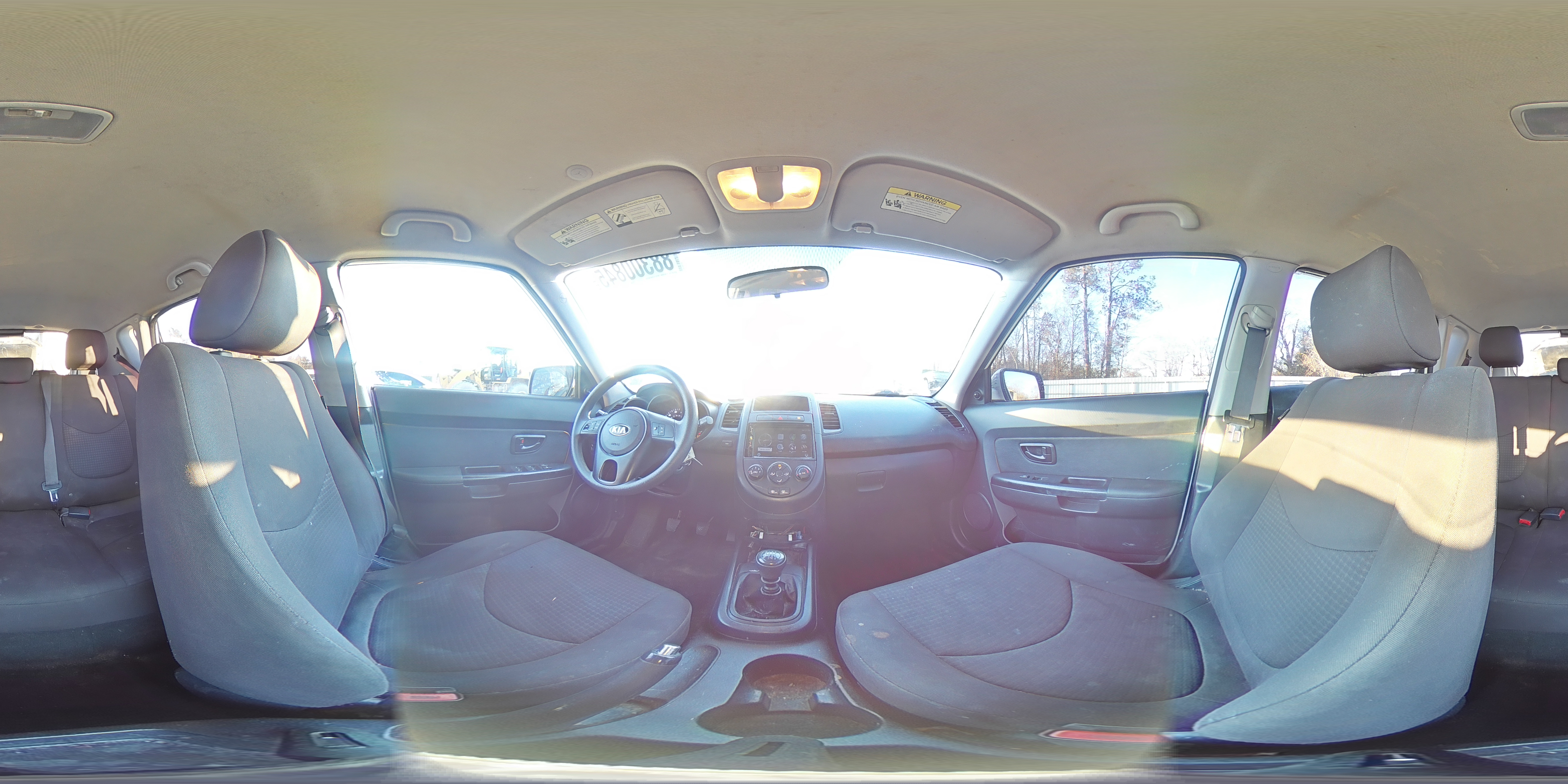 2013 KIA Soul VIN KNDJT2A50D7541225 Copart auction photo, front end / minor dent/scratches damage thumbnail 14