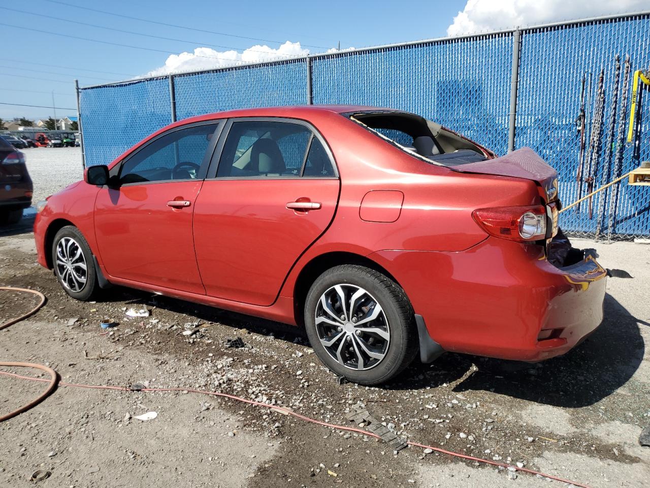 2012 Toyota Corolla VIN 5YFBU4EE9CP014224 Copart auction photo, rear end damage thumbnail 2