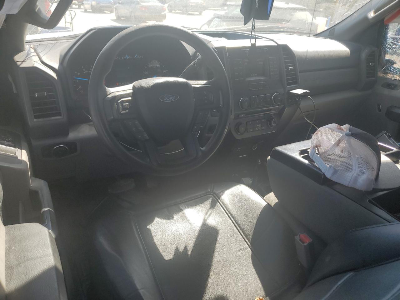 2017 Ford F250 VIN 1FT7X2B68HED31222 Copart auction photo, front end / side damage thumbnail 8