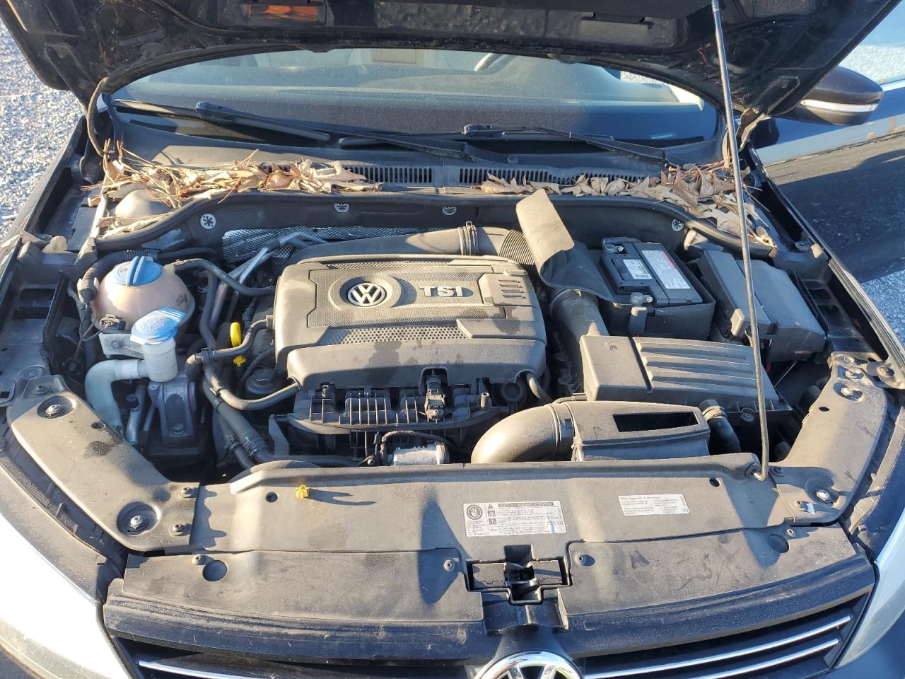 2014 Volkswagen Jetta VIN 3VWD17AJ4EM393758 Copart auction photo, rear end / minor dent/scratches damage thumbnail 13