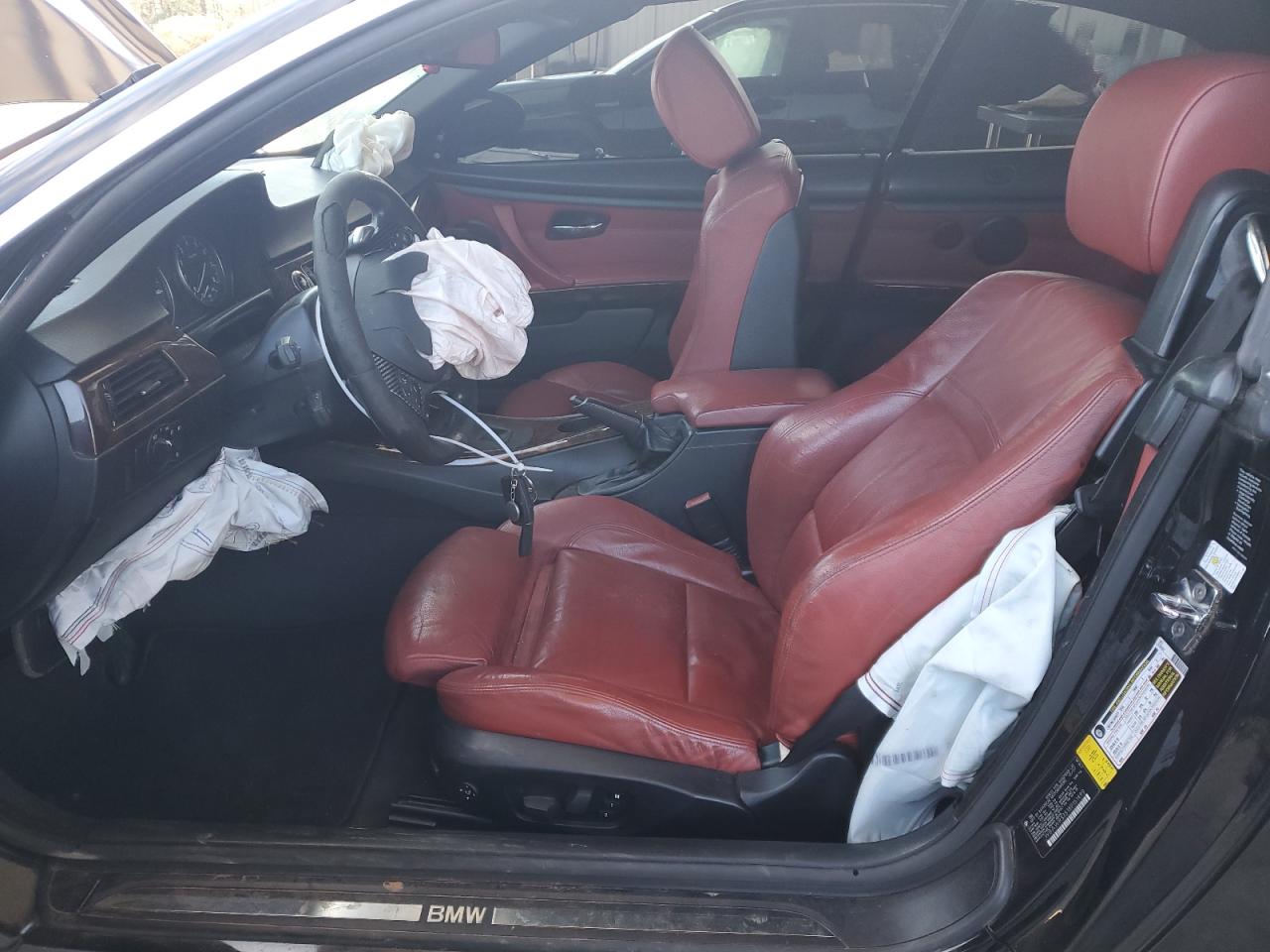 2008 BMW 3er VIN WBAWR33518P151499 Copart auction photo, front end damage thumbnail 7