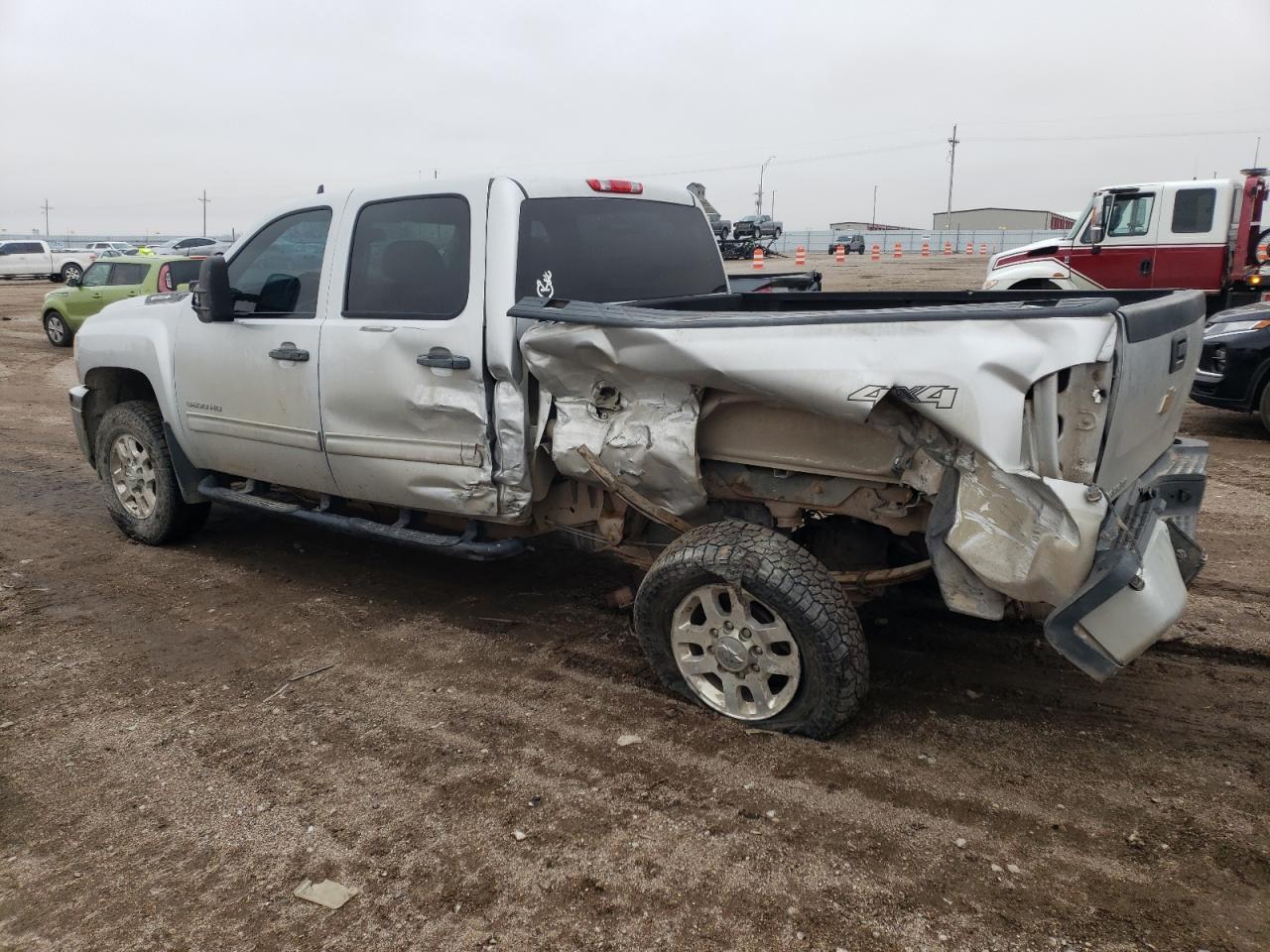 2011 Chevrolet Silverado VIN 1GC4K0CG5BF228029 Copart auction photo, all over damage thumbnail 2