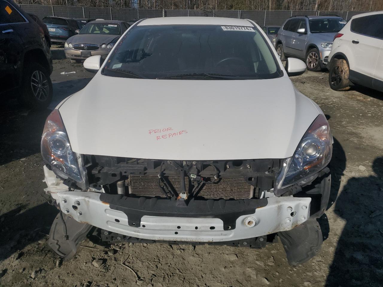 2012 Mazda 3 VIN JM1BL1UG2C1549999 Copart auction photo, front end / rear end damage thumbnail 5