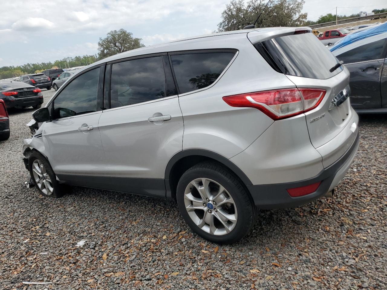 2013 Ford Escape VIN 1FMCU0HXXDUB55166 Copart auction photo, front end damage thumbnail 2