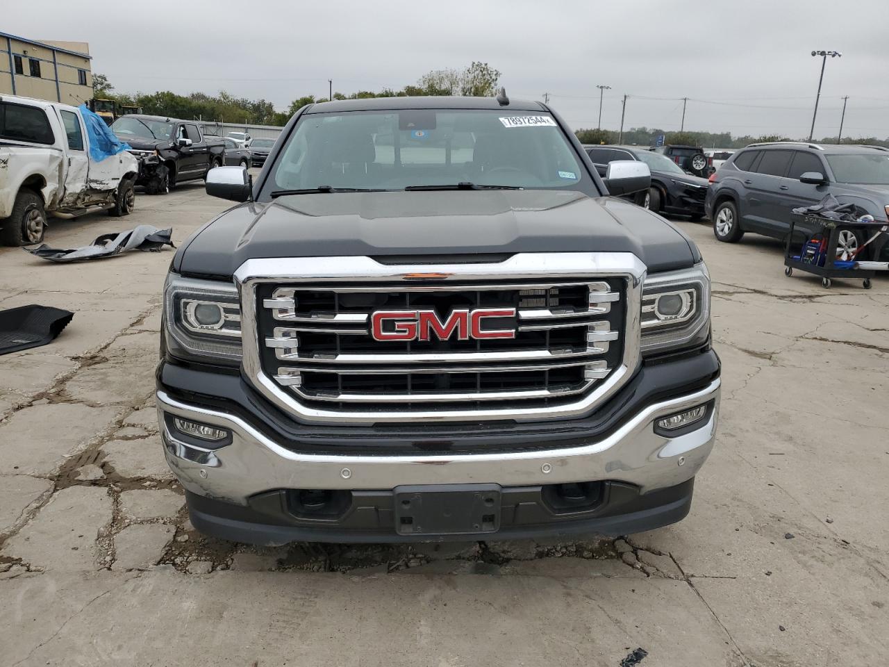 2018 GMC Sierra VIN 3GTU2NEC9JG440789 Copart auction photo, side / rear end damage thumbnail 5