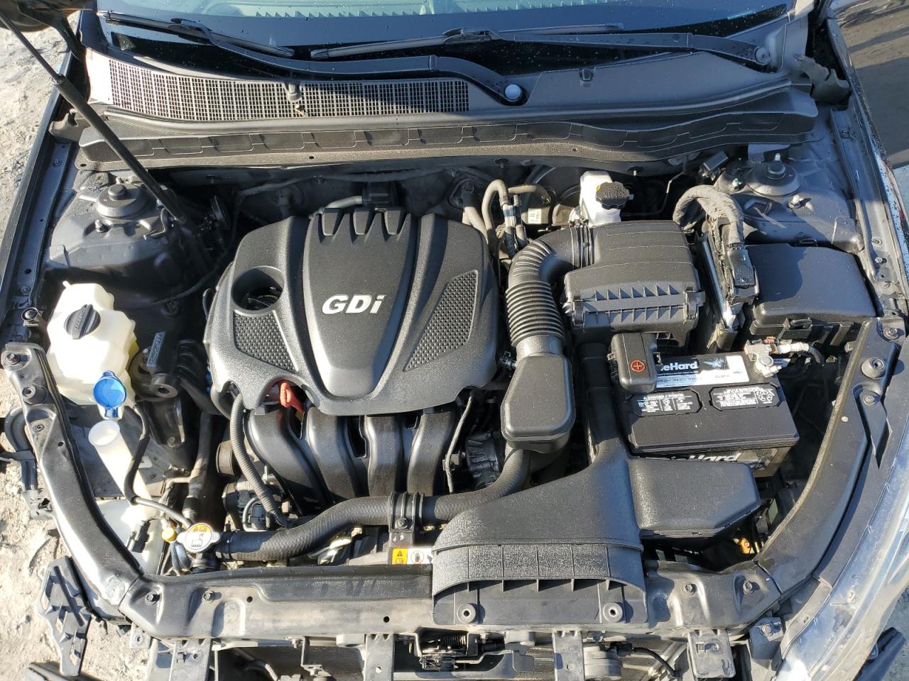 2013 KIA Optima VIN 5XXGN4A71DG163795 Copart auction photo, front end damage thumbnail 12