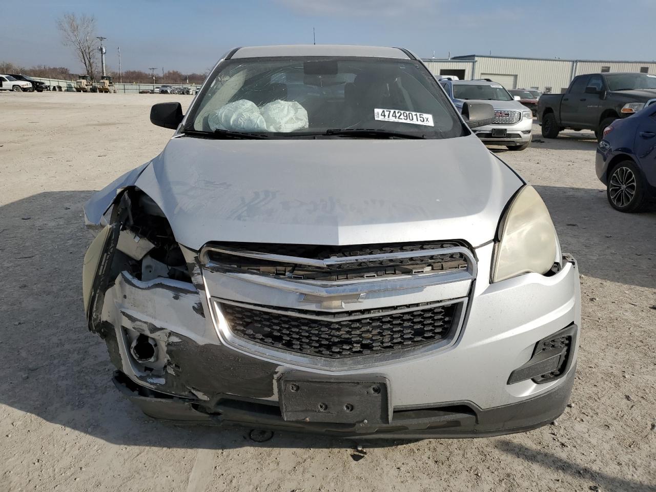 2012 Chevrolet Equinox VIN 2GNALBEK4C6330258 Copart auction photo, front end damage thumbnail 5