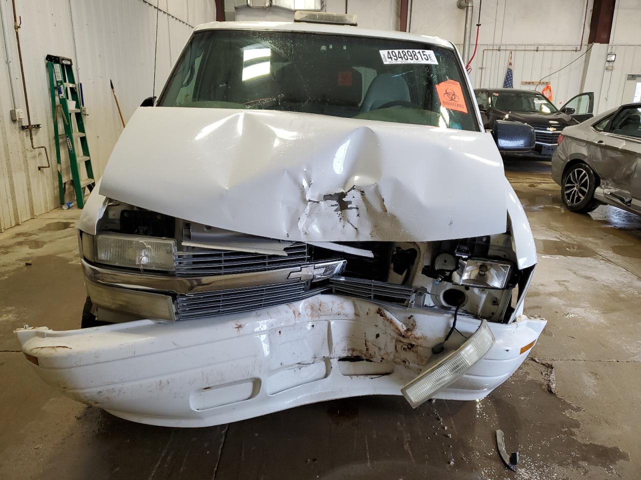 2003 Chevrolet Astro VIN 1GNEL19X93B149218 Copart auction photo, front end damage thumbnail 5