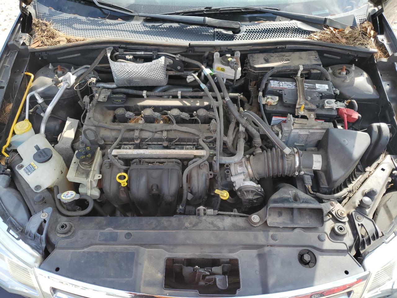 2010 Ford Focus VIN 1FAHP3EN3AW169308 Copart auction photo, side / front end damage thumbnail 11