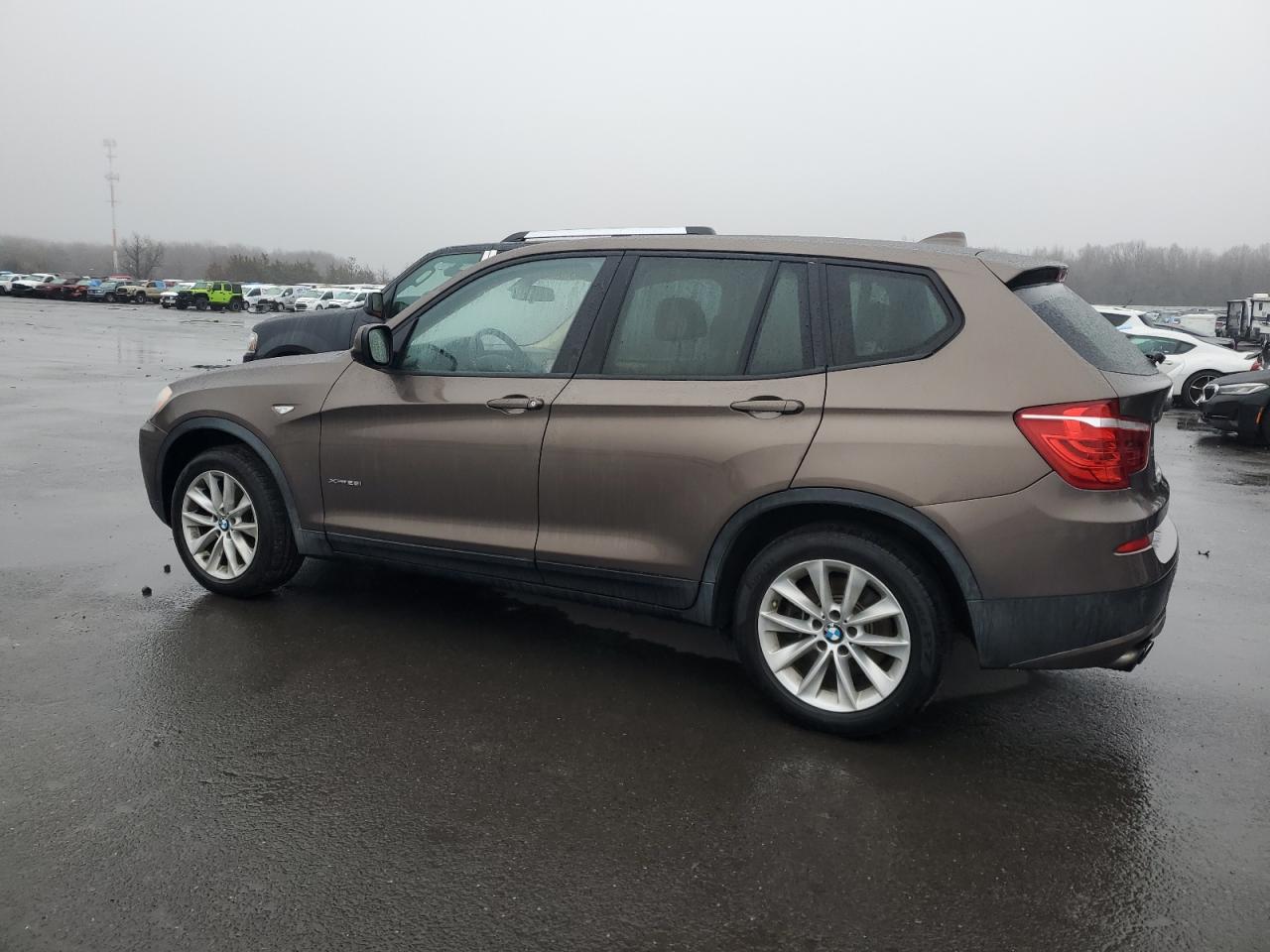 2013 BMW X3 VIN 5UXWX9C55D0A3280 Copart auction photo, minor dent/scratches damage thumbnail 2