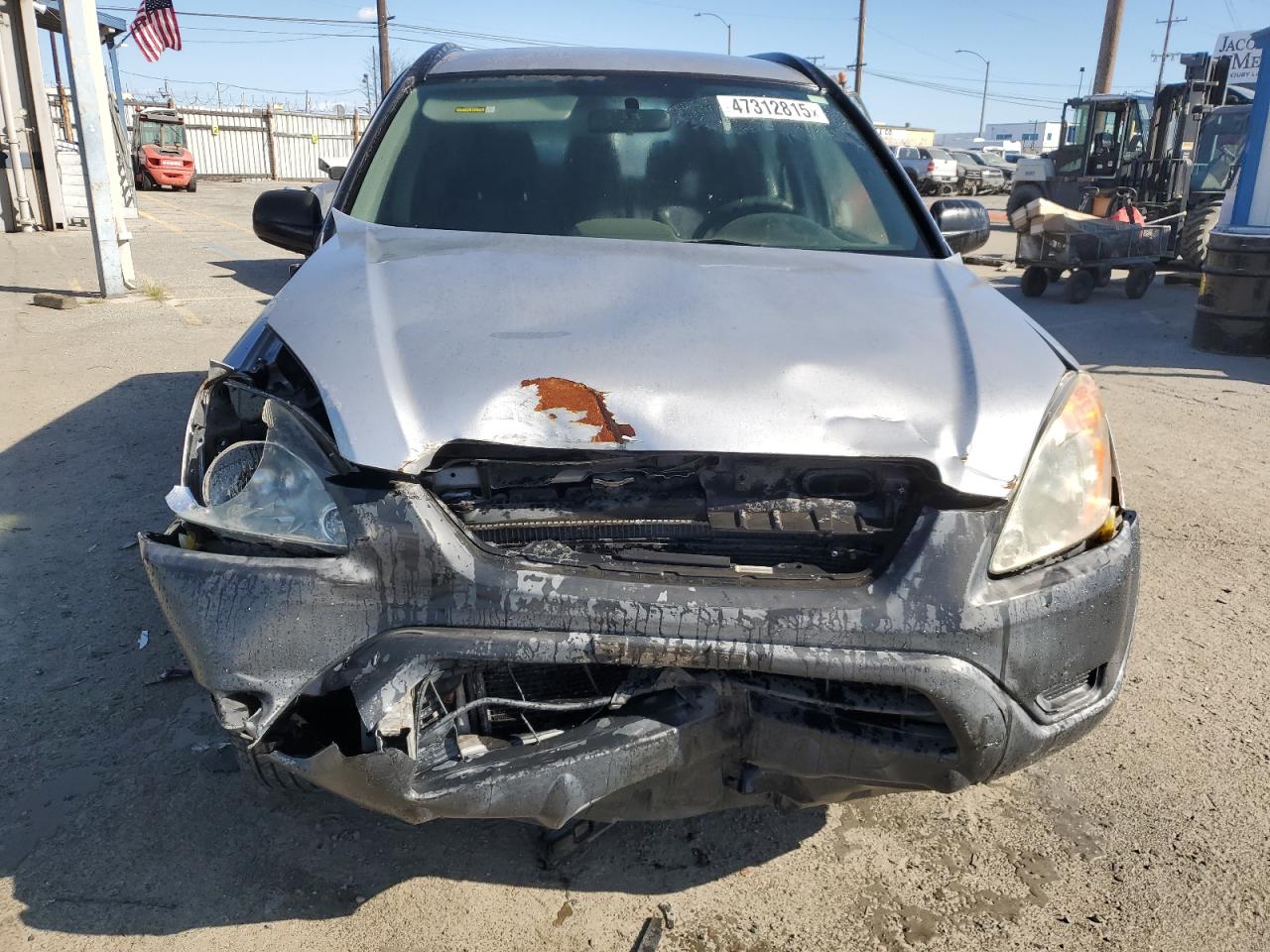 2004 Honda CR-V VIN JHLRD68474C012143 Copart auction photo, front end damage thumbnail 5