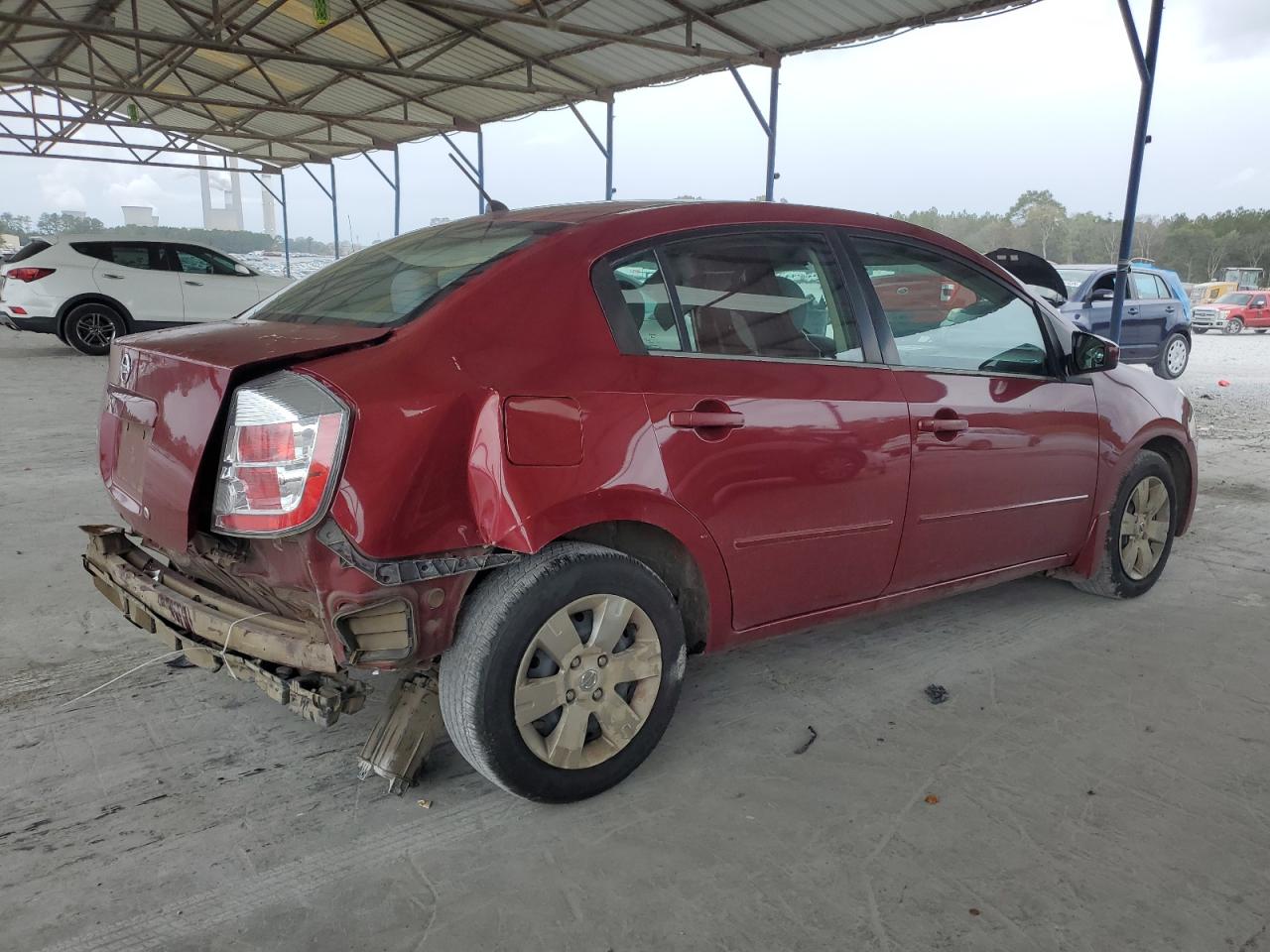 2008 Nissan Sentra VIN 3N1AB61E88L640731 Copart auction photo, rear end damage thumbnail 3