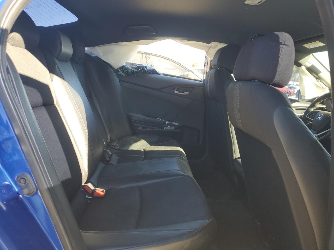 2019 Honda Civic VIN 2HGFC2F8XKH553121 Copart auction photo, side / rear end damage thumbnail 10