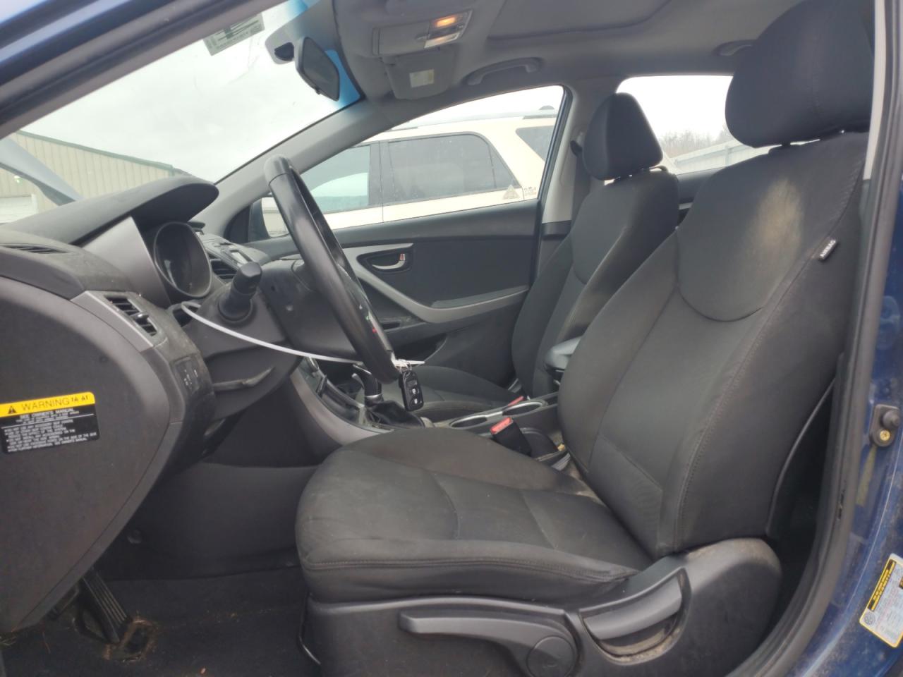 2015 Hyundai Elantra VIN KMHDH4AE5FU250875 Copart auction photo, front end damage thumbnail 7