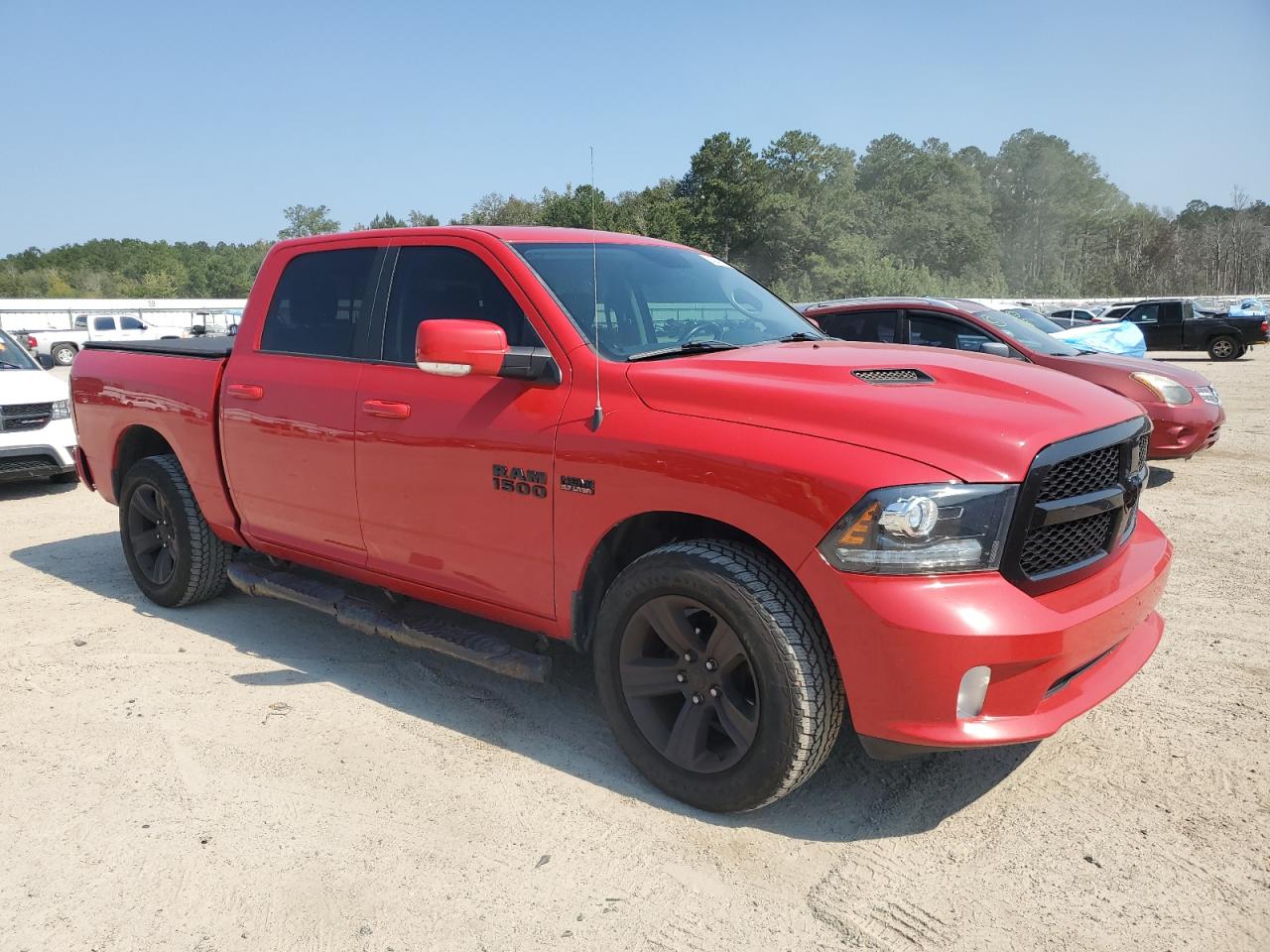 2018 RAM 1500 VIN 1C6RR7MTXJS183723 Copart auction photo, all over damage thumbnail 4