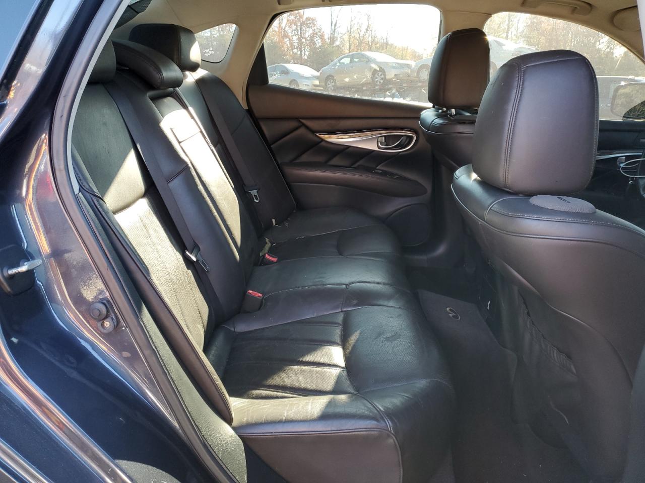 2011 Infiniti M VIN JN1BY1AR8BM373368 Copart auction photo, front end / undercarriage damage thumbnail 10